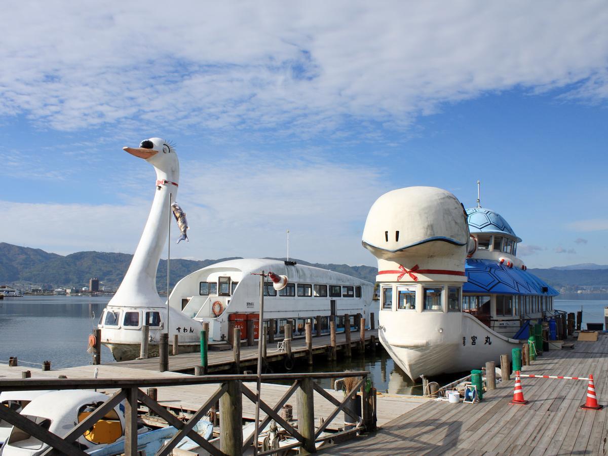 Suwa Lakeside Hotel Buitenkant foto